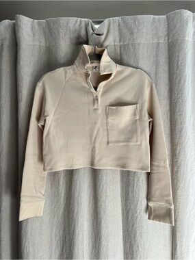 Parade Set Waffle Knit Lounge Set - Cream